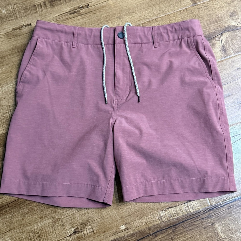 FAHERTY All Day Shorts Men's 33 Performance Stretch Golf Chino Hybrid Drawstring